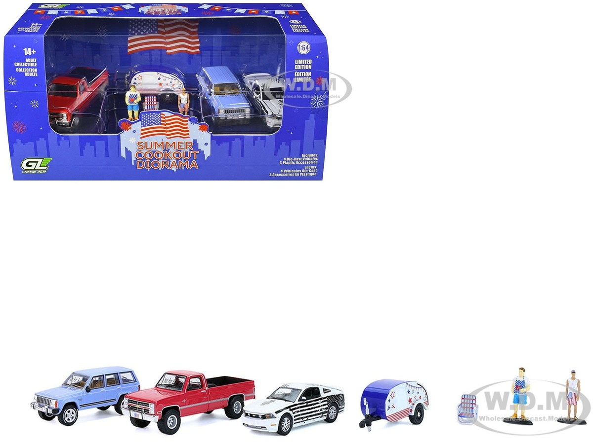 SUMMER COOKOUT DIORAMA
