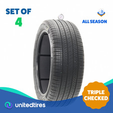 Set Of 4 Used 26545r21 Pirelli Scorpion Ms Pncs 108v - 7.5-9.532