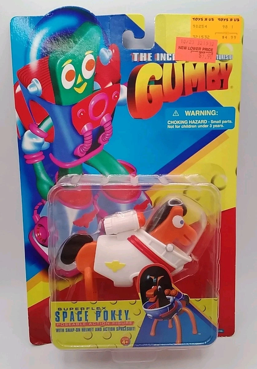Cowboy Gumby Cartoon & TV Character Action Figures with Vintage