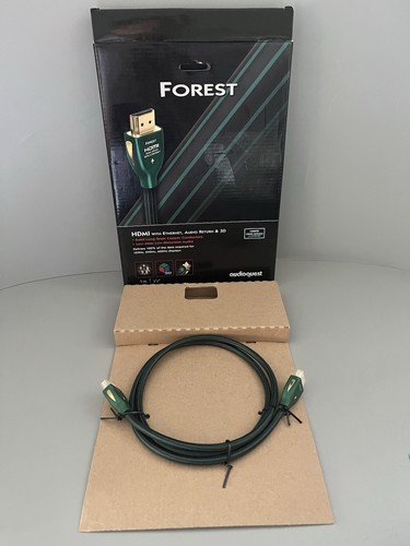 New 1m Audioquest Forest HDMI HS With Ethernet 3D & 4K Ultra HD Cable Green - Picture 3 of 5