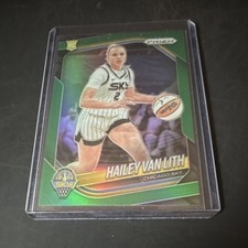 Panini Prizm WNBA 2025 Hailey Van Lith Green Prizm Rookie #2 Chicago Sky