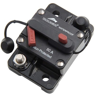 Marine Circuit Breaker for Boat Trolling Motor Manual Reset 12V-48V DC