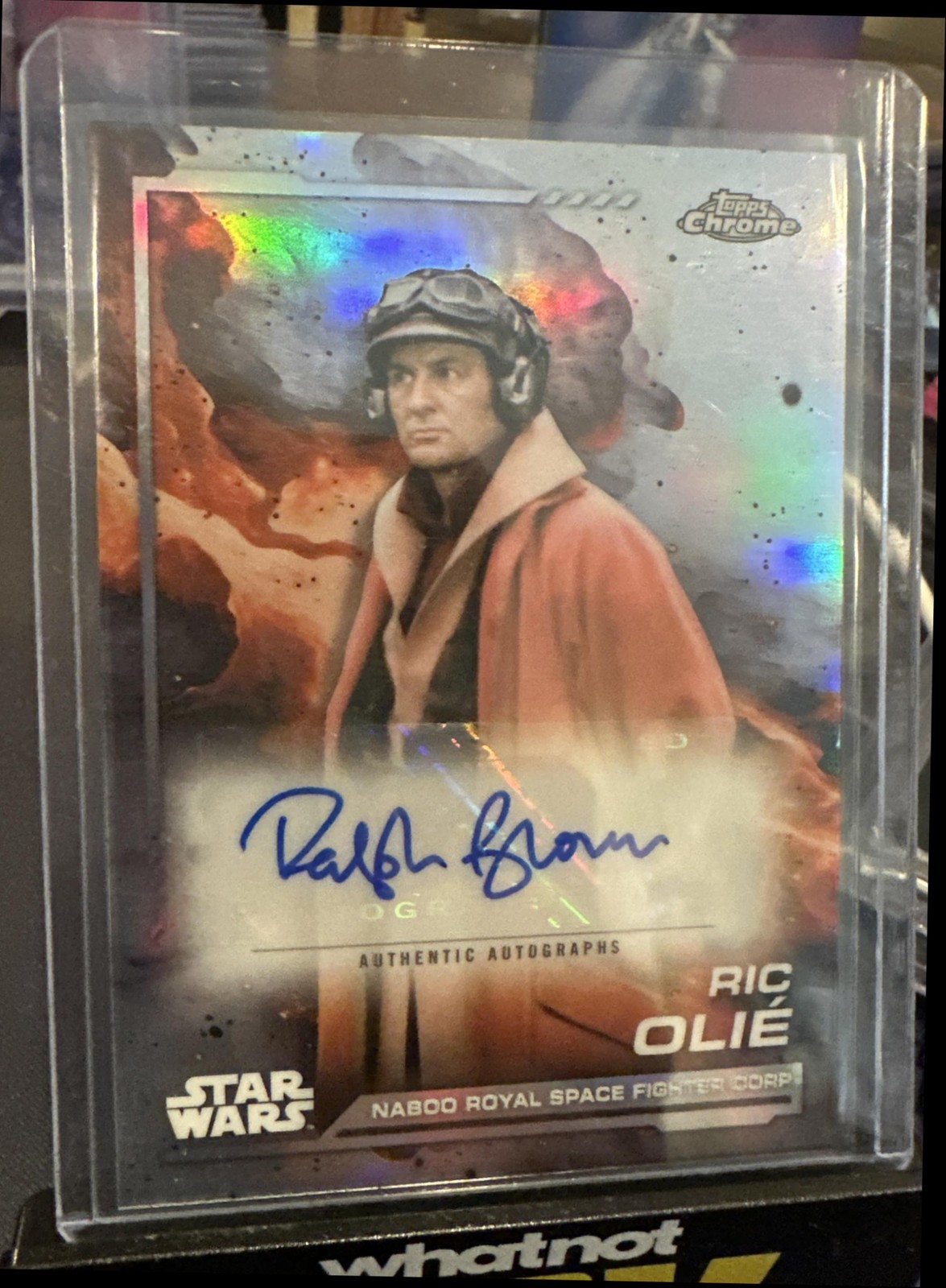 2024 Topps Chrome Star Wars Ric Olie Ralph Brown #AU-RB Auto