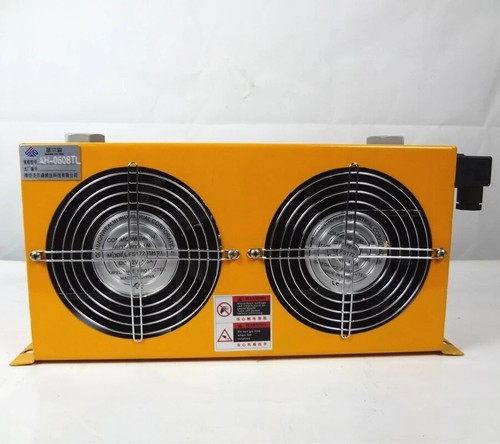 Hydraulic Oil Radiator AH0608TL-CA Dual Fan Radiator Hydraulic Oil Air Cooler - Picture 1 of 40