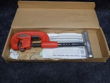 N.O.B. 32810 Ridgid Model 1-A Heavy Duty Red Pipe Cutter 1/8" to 1-1/4" (SH-25)