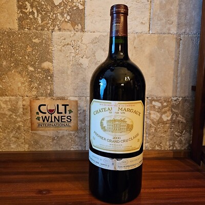JS 100 pts! 2000 Chateau Margaux Bordeaux wine, Margaux [3L Double Magnum]