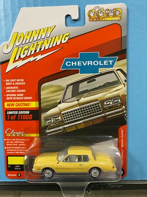 1/64 JOHNNY WHITE LIGHTNING CLASSIC GOLD 1980 CHEVROLET MONTE