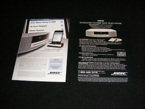 BOSE magazine clippings print ads - Picture 7 of 8