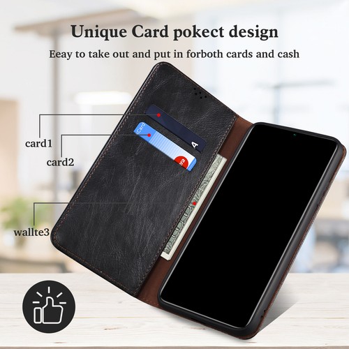 For Google Pixel 9 8 7 6 Pro 7A 6A Leather Wallet Magnetic Stand Card Case Cover - Picture 2 of 62