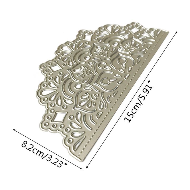 Envelope Lace Metal Cutting Dies Stencil Scrapbooking Album Stamp Paper