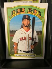 2021 Topps Heritage High Number #517 Jonathan Arauz 10 Count Rookie Card Lot 