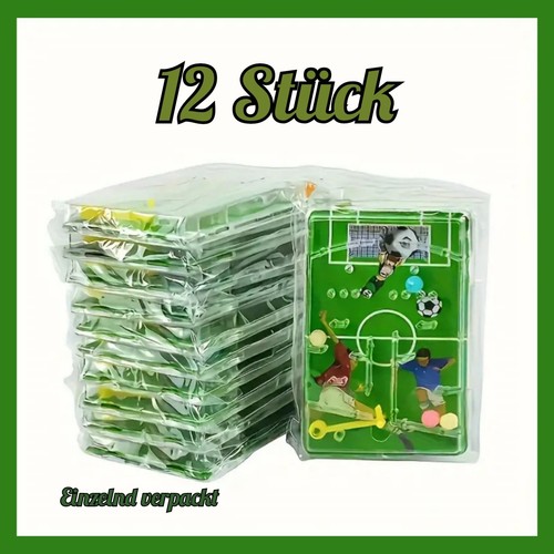 FUßBALL FLIPPER SPIEL ⭐ 12x Fußball Geduldspiel Geschicklichkeitsspiel Mitgebsel - Bild 4 von 6