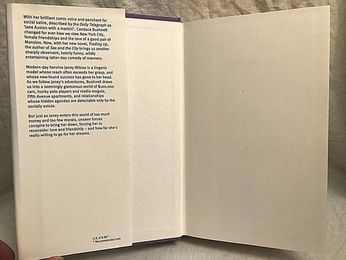 Candace Bushnell, SIGNED, Trading Up, 1st 2003, Unread, Sex and The City Author - Picture 7 of 9