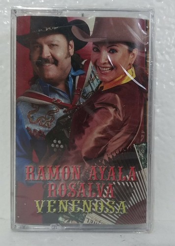 Ramon Ayala y Sus Bravos del Norte Rosalva Venenosa Cassette Tape Norteno New - Picture 1 of 5