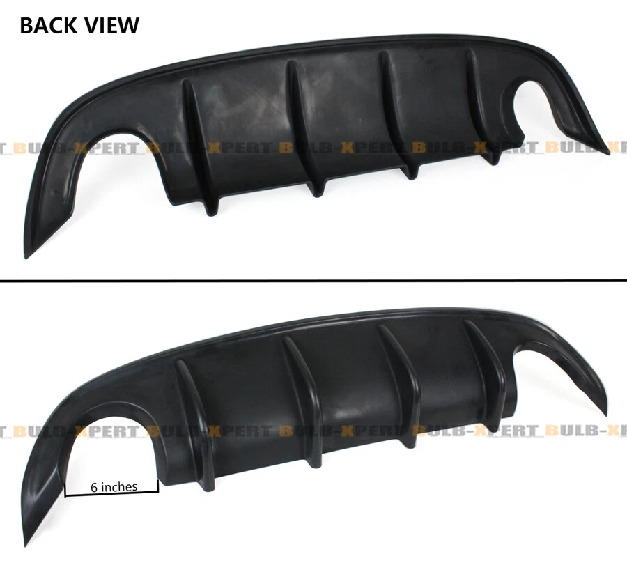 For 2009-2015 Mazda Miata MX-5 MX5 GT NC2 NC3 JDM Shark Fin Rear Bumper Diffuser - Image 3 of 4