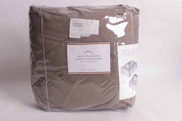 Pottery Barn Abbott Outdoor Furniture Cover Chunky Leg Rectangular
