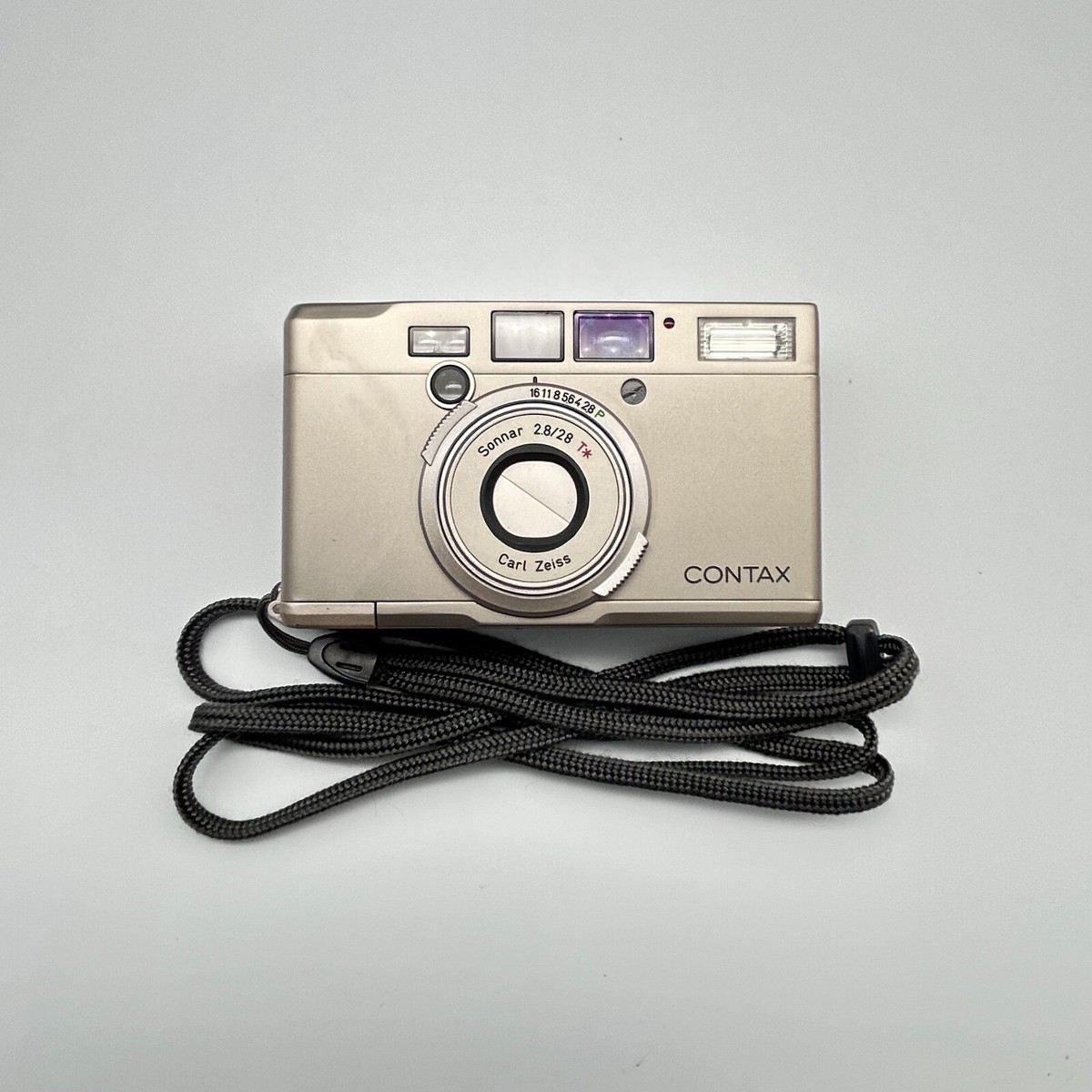 CONTAX T ix Sonnar 2.8/28 Compact Film Camera From Japan | eBay
