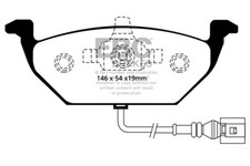 EBC Yellowstuff Front Brake Pads for VW Golf Mk5 1.4 (2003 > 09)