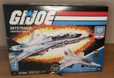 GI JOE SKYSTRIKER CONSTRUCTION SET 100 PIECE FOREVER CLEVER HASBRO 2020 L E G O