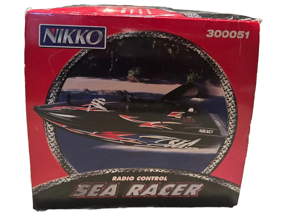 Nikko Radio Control Sea Racer Boat White 300051 NIB Sealed Original Box NEW! - Image 3 of 4