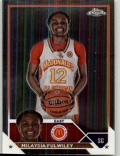 2023 Topps Chrome McDonald's All American Milaysia Fulwiley #77