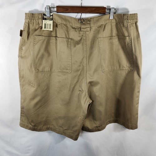 Gander Mountain Guide Series Khaki Shorts Expand Waist Cotton Twill NWT (K-39) - Picture 4 of 8