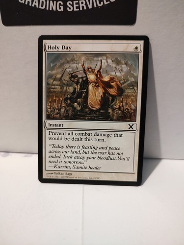 Holy Day 10th Edition NM White Common MAGIC THE GATHERING MTG CARD