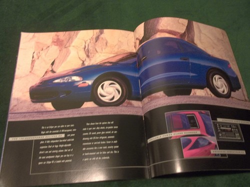 Mitsubishi Eclipse 1995 16 pg folleto de venta original como nuevo 8,5"" X 11"" (Caja 614) - Imagen 7 de 8
