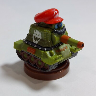 Super Mario Bros Odyssey 1.5'' Cappy Tank Choco Egg Mini Figure Gashapon Furuta