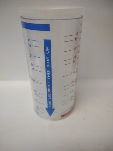 Pampered Chef Measure-All 2 Cup Wet Dry Liquid Solid #2225 Measuring Tube - Picture 2 of 4