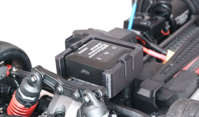 TRAXXAS 4-Tec GNSS Mount and Case SkyRC GPS 4Tec 2.0 or 3.0 Drag Car Speed Run