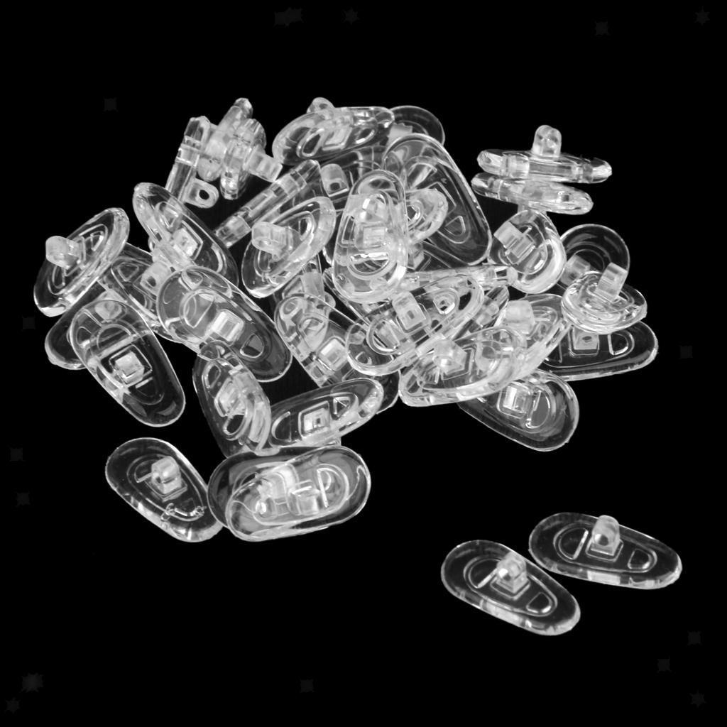 25 Paia Vite In Silicone Per Occhiali Da Sole Naselli Per Occhiali Da Sole foto 2