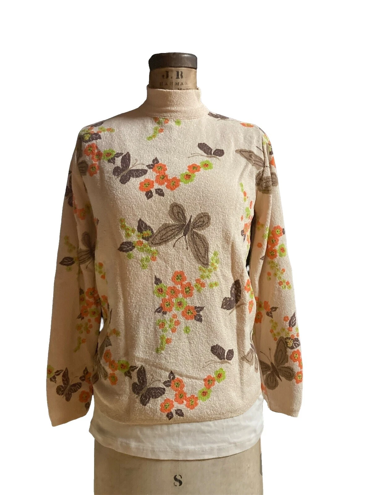 Secretary/Geek Multi-Color Vintage Tops for Women