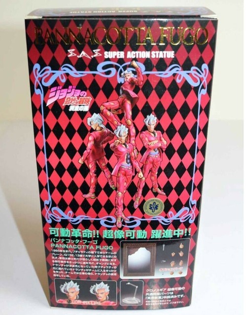 JOJO Golden Wind SAS Action Figure Statue Pannacotta Fugo Araki Japan Anime Toy | eBay