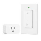 Dewenwils Wall Mounted Light Switch, Electrical Plug in On Off Power Switch