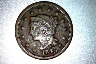 1845 USA- Large Cent #B434 | eBay