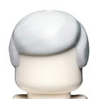 NEW LEGO - Figure Hair - Male - Classic - Gray Light Bluish x 1 - Obi-Wan Kenobi