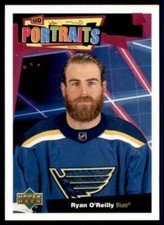 2020-21 UD Series 1 Portraits #P-8 Ryan O'Reilly - St. Louis Blues