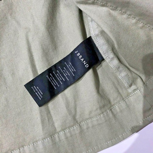 Giacca verde militare nuova marca J Teagan stringata utility in Gibson taglia M $428 - Foto 11 di 12
