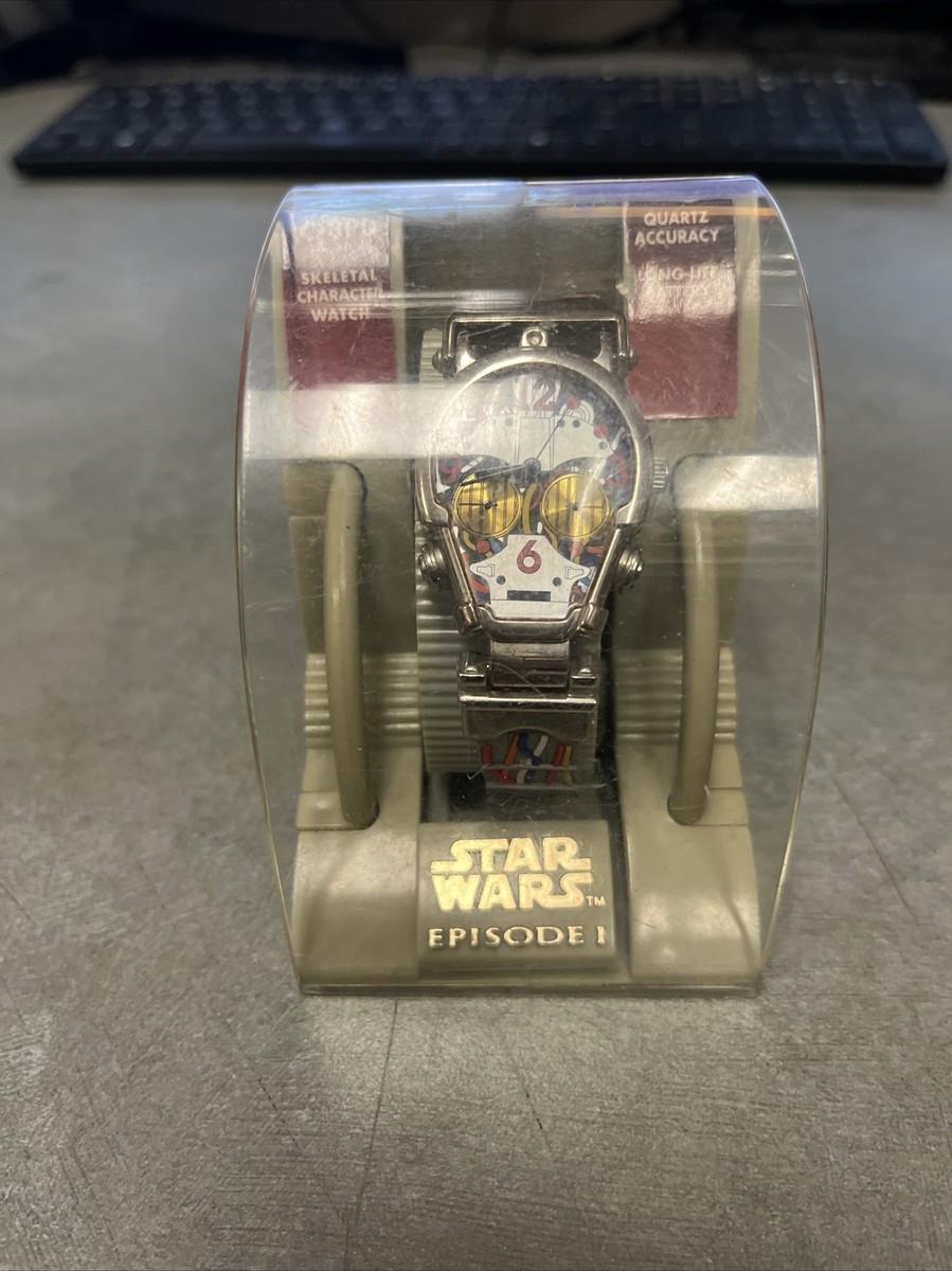 Rare STAR WARS EPISODE1 C3PO Watch brand new never used in