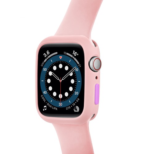 Para iWatch Series SE 6 5 4 3 Estuche de silicona para reloj accesorios para Apple - Imagen 112 de 136