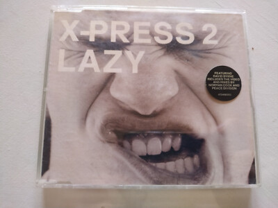 X-Press 2 Lazy David Byrne 2002 Skint Enhanced Video + 3 Tracks - Single CD Am