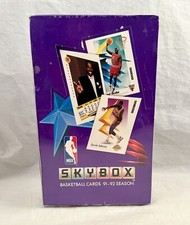 1991-92 SKYBOX Basketball Cards New Factory Sealed Box 36 Pks