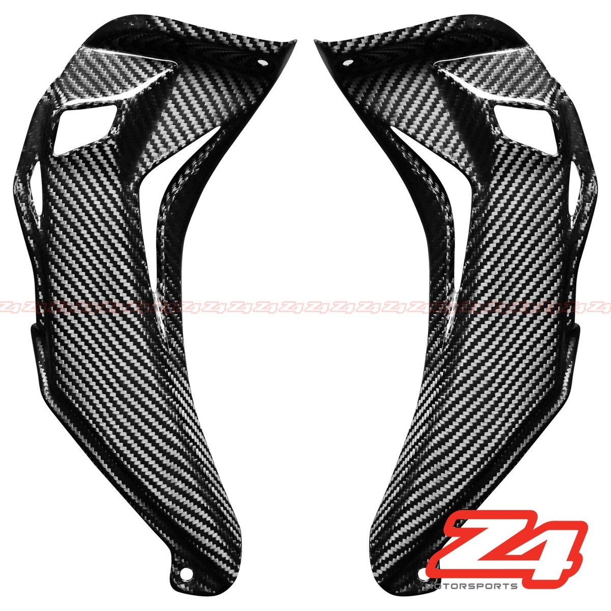 mcs  2016-2020 Kawasaki Ninja ZX10R Carbon Fiber Upper Side Inner Dash