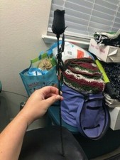 Fake Halloween Spooky Rose Black Green Glitter 1.5" x 18" New