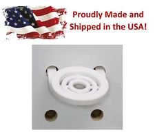 White Plastic Peg board Multi-Purpose Tool Holder 50 Pack PEGBOARD NOT INCLUDED