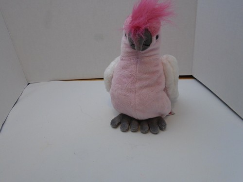 Ganz Webkinz Pink Cockatoo Stuffed Animal Plush No Code HM365 - Picture 2 of 7