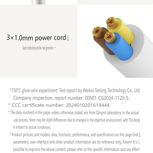 Xiaomi Power Board Socket 67W Fast Charge 6 Outlet 3 USB Adaptor Surge Protector - Bild 8 von 16
