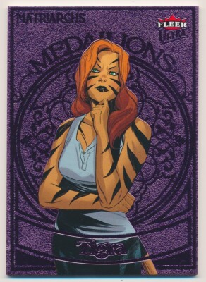 TIGRA M-19 2024 Fleer Ultra Marvel Matriarchs MEDALLIONS