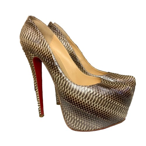 Louboutin Daffodile 160MM Black Kid Leather 36.5 | eBay